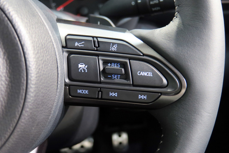 トヨタGRヤリスRS（ステアリングスイッチ）