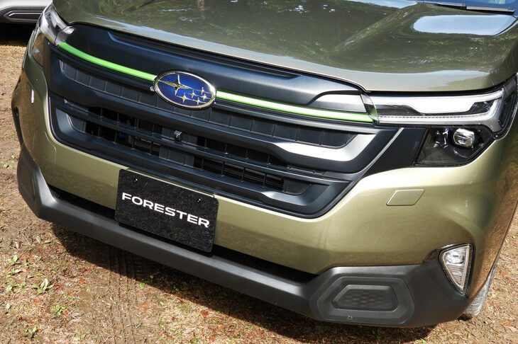 スバル・フォレスターX-BREAK S：HEV EX（フロントマスク）