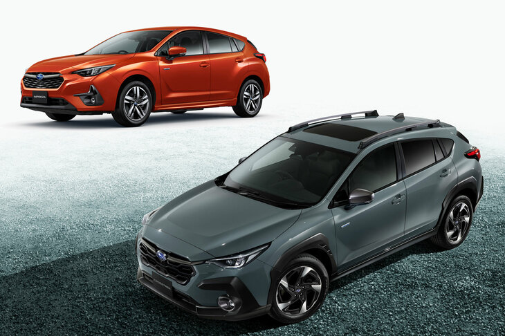 「インプレッサ」の派生モデルとして登場した「XV／クロストレック」だが、今や両者の立場は逆転。その流れはリリースの順番にも表れており、現行モデルではインプレッサよりも先にクロストレックが発表・発売されることとなった。