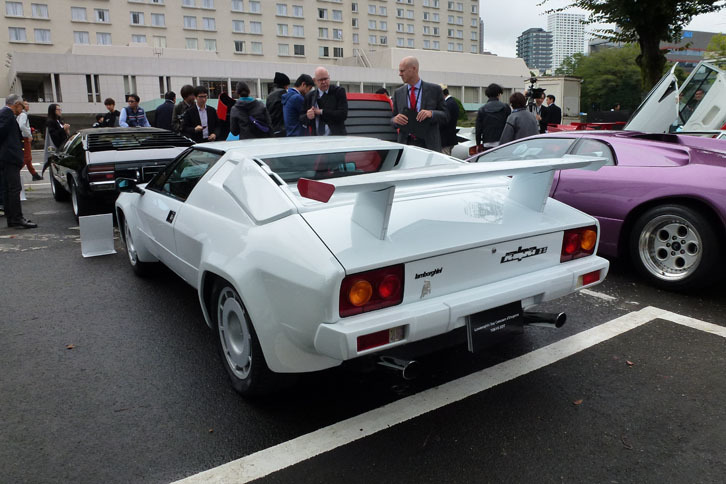 「ジャルパP350」のリアビュー。