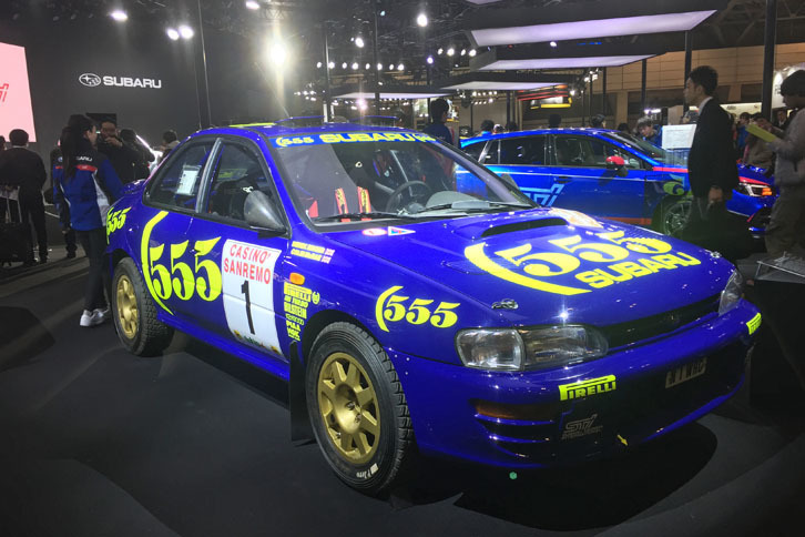 スバル・インプレッサ555 1996サンレモラリー