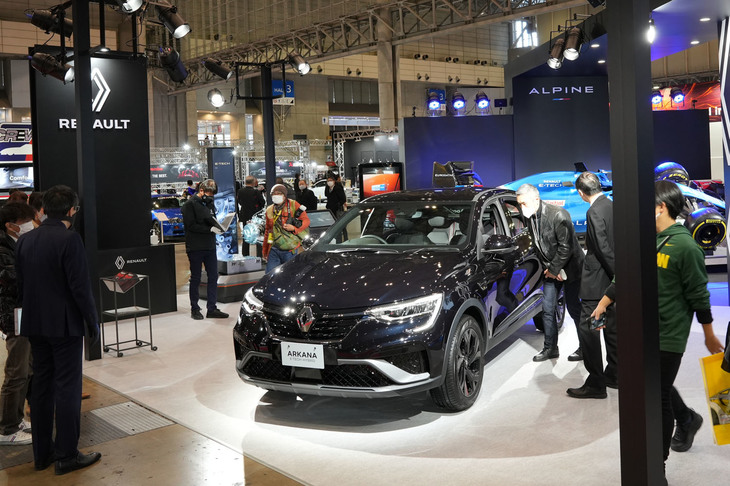 ルノーブースの様子。