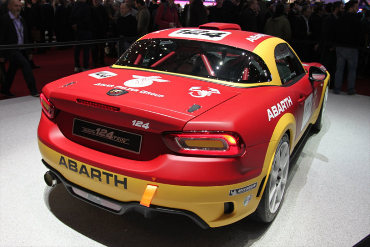 アバルト124ラリー