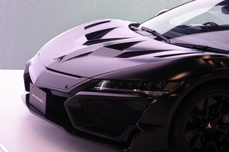 ホンダNSX＜ARTA MECHANICS LEGAVELO＞（フロントまわり）