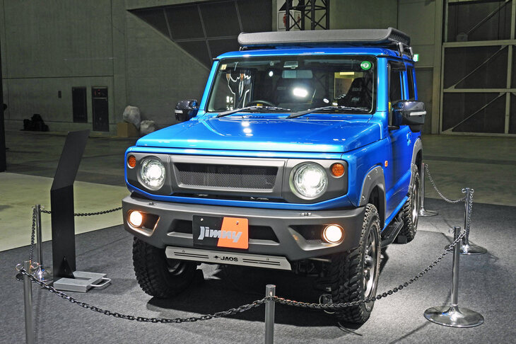 トヨタ自動車の会長である豊田章男氏の「スズキ・ジムニー」。