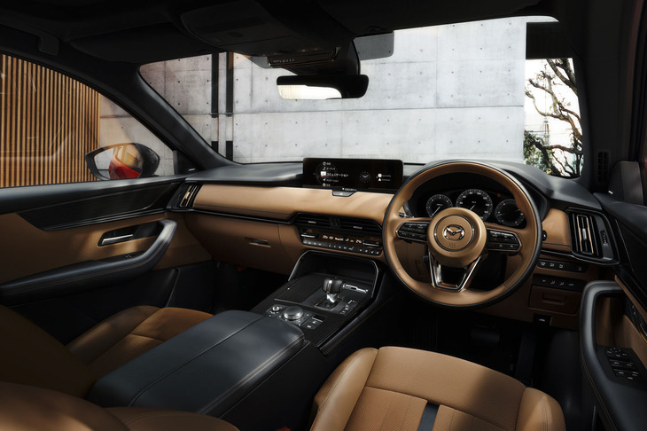 マツダCX-60（インストゥルメントパネルまわり）