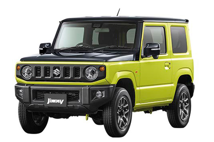新型「スズキ・ジムニー」。