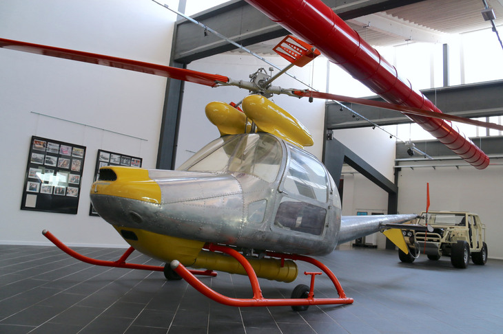 ランボルギーニが1959年に開発に挑んだヘリコプター。