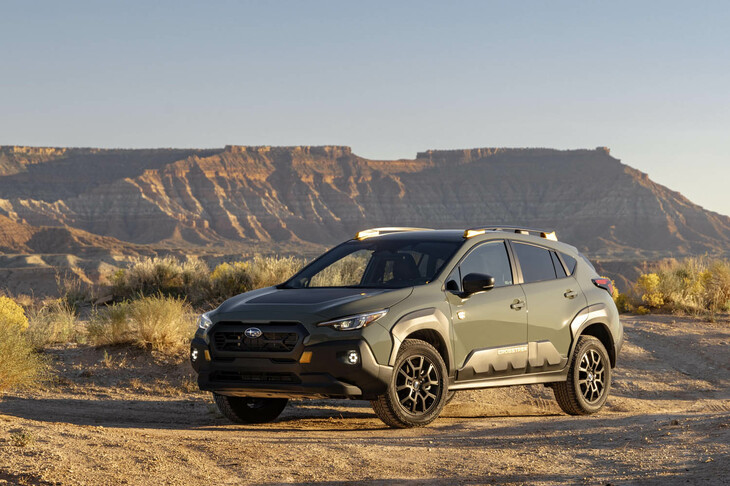 北米市場向けモデルとして2023年4月に発表された「クロストレック ウィルダネス」。2021年3月に登場した「アウトバック ウィルダネス」、同年9月に登場した「フォレスター ウィルダネス」に続くシリーズ第3弾モデルだ。