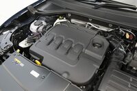 「Tロック」に搭載される2リッター直4ディーゼルターボエンジン。WLTCモードの燃費値は18.6km/リッターと公表される。