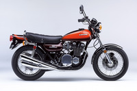 900ccクラスの4気筒エンジンを搭載した「Z1」。ホンダの「CB750FOUR」をも上回るパフォーマンスを披露し、世界中のライダーを驚かせた。