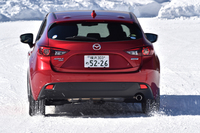 マツダの新世代AWD車雪上試乗会【試乗記】の画像