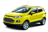 「フォード・エコスポーツ ブライトイエロー」
    