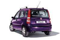 フィアット・パンダに紫色の限定車の画像
