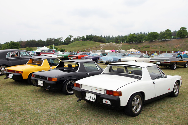 クラシックカー＆スーパーカー大集合 in 八王子山公園」の会場から