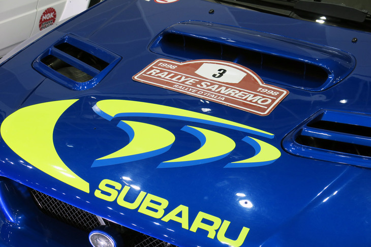 スバル・インプレッサ555 WRC（1998年）／主催者展示コーナー