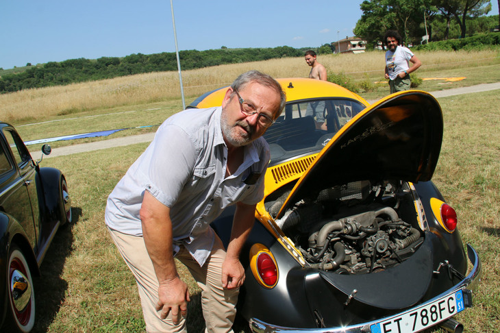 空冷VWのスペシャリスト、ジョヴァンニ・デイさん。