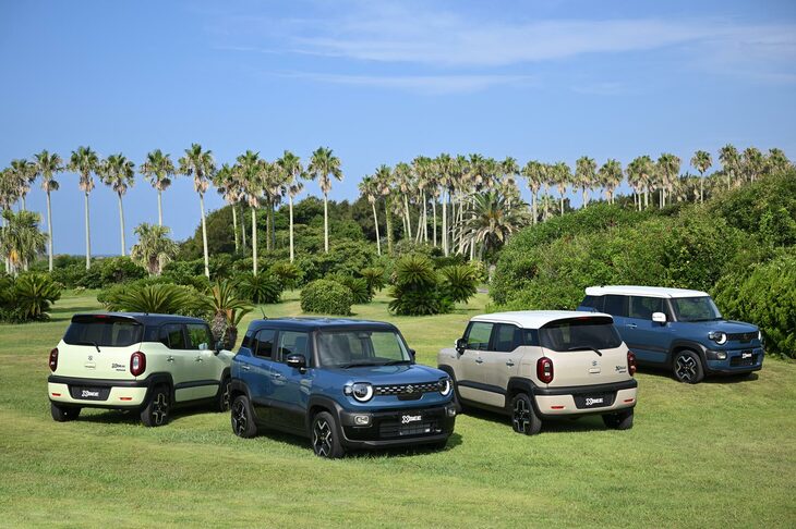 デビューから8年にして、フルモデルチェンジではなくマイナーチェンジを受けた「クロスビー」。モデルライフが10年を超えるのは間違いなさそうだ。