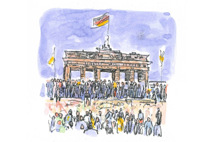 1989年には冷戦の象徴だったベルリンの壁が崩壊し、翌1990年には東西ドイツが統一される。1991年にはソビエト連邦も崩壊し、同国を中心とした社会主義体制は終わりを迎えた。