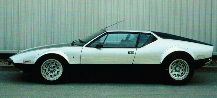 チャーダの名刺代わりとなった代表作「デ・トマソ・パンテーラ」。写真は1972年の「GTS」グレード。