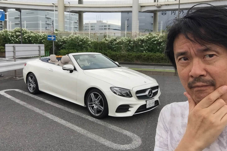 「E200カブリオレ」に乗っていると、優越感を味わえる。
