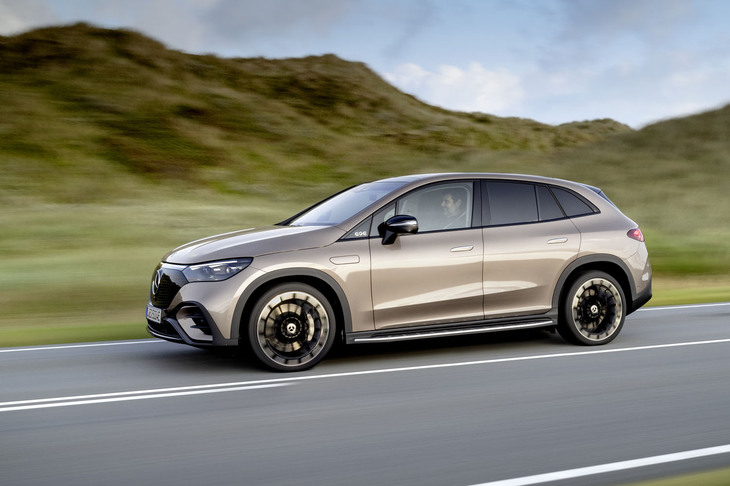 「EQE」のSUVバージョンである「EQE SUV」。