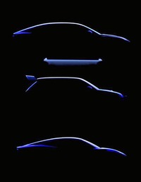 今回開発計画が示されたアルピーヌブランドのEVは3モデル。うち2台はスポーツカー然とした形に見える。