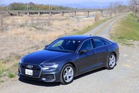 2019年3月12日に日本での販売を開始した新型「A6」。現行モデルは、1968年に誕生した「アウディ100」から数えて8世代目となる。