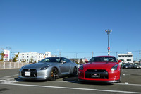 「アドバンスキット」の性能を体感するため、装着車と未装着車の比較試乗が企画された。