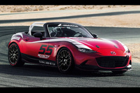 「Global MX-5 Cup」仕様の「マツダ・ロードスター」。