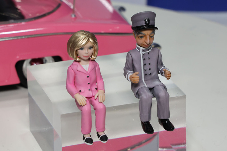 特撮テレビ人形劇『サンダーバード』が日本初放映された時代、今から55年をさかのぼる1967年に初版が発売された旧イマイのキットをベースにしたアオシマの「ペネロープ号」こと「FAB 1」。新たにペネロープ嬢とパーカー（運転手）のレジン製フィギュアを付属してリリースされるとのこと。