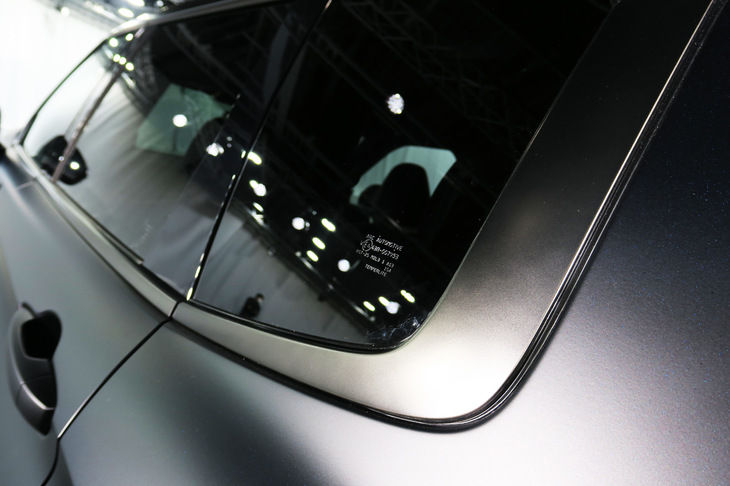 三菱ヴィジョン ラリーアート コンセプト（ウィンドウモール）