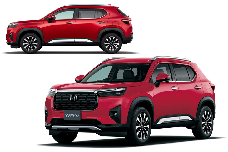 同じインド生産車でも、「ホンダWR-V」の意匠は非常にスッキリ。シンプル装備のベーシックカーという立ち位置のためだが……2025年3月の改良で、ベースグレードを廃して値上げを実施。この路線はこの路線で、厳しさを抱えているようだ。