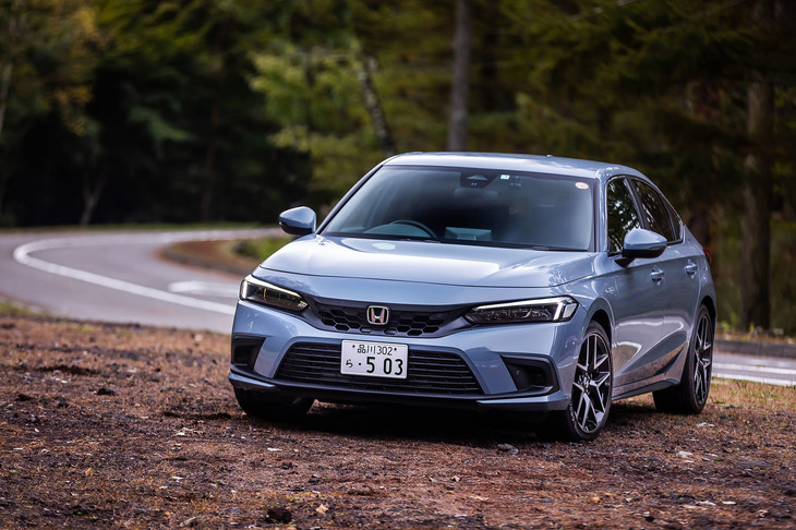 2021年8月5日に発表された最新の「ホンダ・シビック」。同年9月3日に販売が開始された。1972年に登場した初代から数え、今回のモデルが11代目となる。