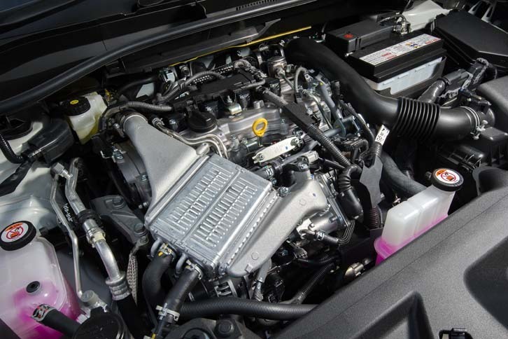 搭載される1.2リッターターボエンジンは、最高出力116ps、最大トルク18.9kgmを発生する。