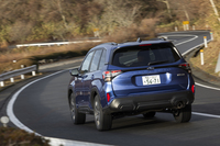 「フォレスター」に装着した235/50R19サイズは欧州のラベリング制度でウエット性能「A」を獲得している。