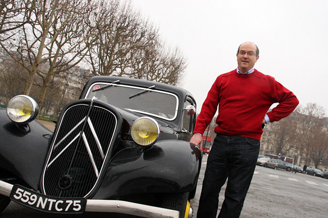 ディディエ・ジュアン氏と1939年「トラクシォン・アヴァン」。