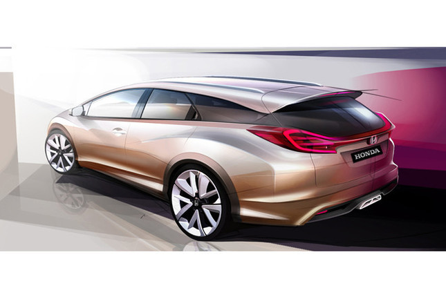 ワゴン版「ホンダ・シビック」のコンセプトモデル