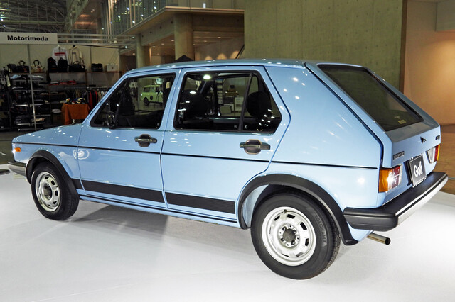 オートモビル カウンシル2024」の会場から（特別展示 GOLF50周年
