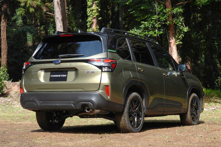 スバル・フォレスターX-BREAK S：HEV EX（エクステリア）