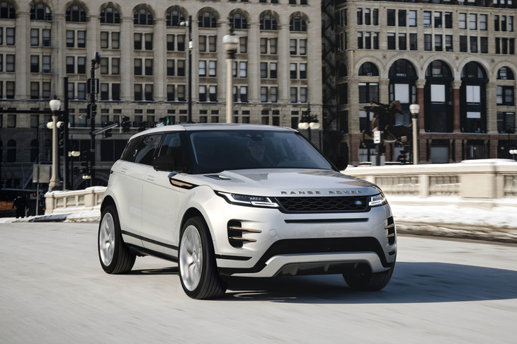 「ランドローバー・レンジローバー イヴォーク」の2021年モデル（日本仕様は右ハンドル）。