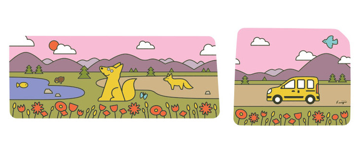 松本セイジ氏が描き下ろしたスペシャルバージョン