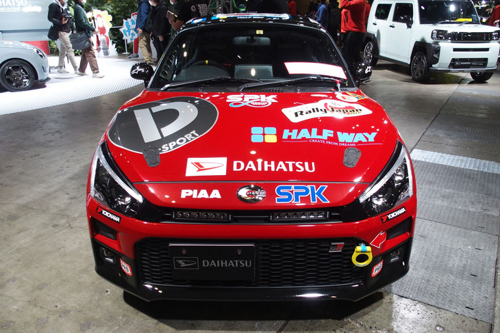 ダイハツ・コペンGRスポーツ（ラリー参戦車両）