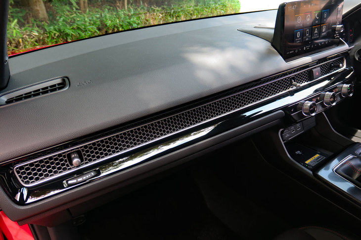 ホンダ・シビックEX（インストゥルメントパネルまわり）