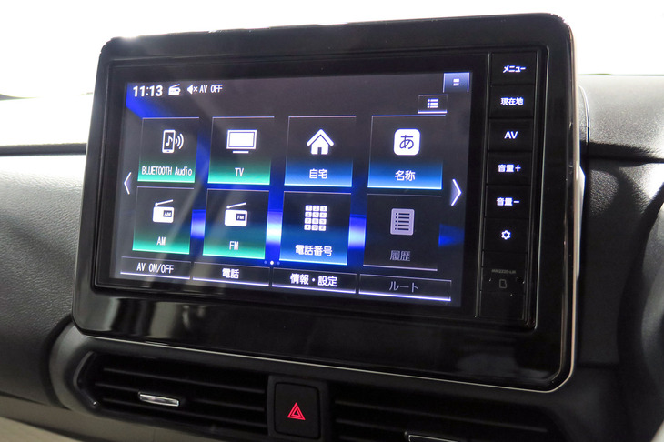 三菱デリカミニTプレミアム（インフォテインメントシステム）