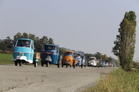 周辺景勝地へのエクスカーションが毎日催された。距離は往復24～30km程度だが、毎回5時間近くかけて楽しんだ。