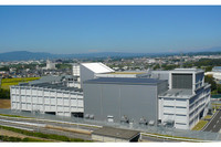 本社テクニカルセンター内に竣工した風洞実験棟。