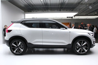 次期型「XC40」を示唆するものと思われるコンセプトカーの「40.1」。