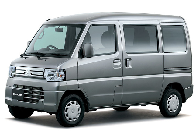 2013年内の生産終了が予定されている、現行型の「三菱ミニキャブ バン」