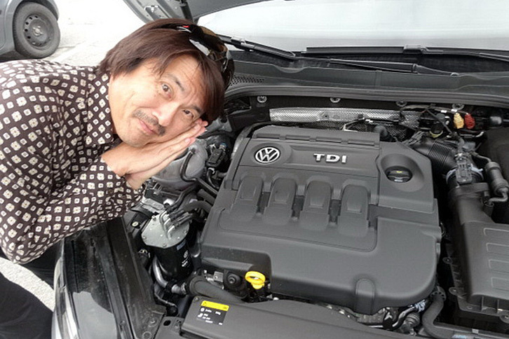 「ゴルフヴァリアントTDI」のエンジンサウンドに好意を寄せる筆者。